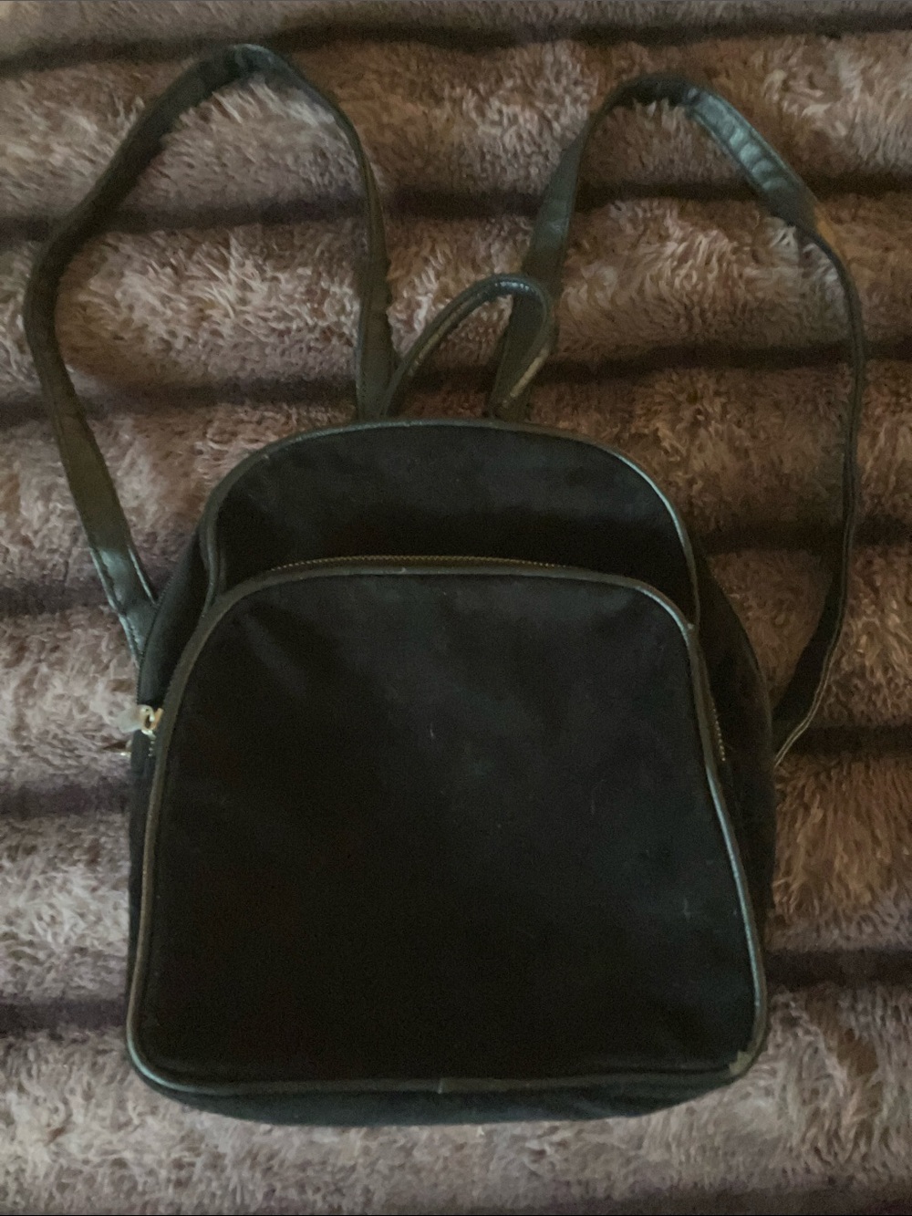 Classic Black Mini Backpack